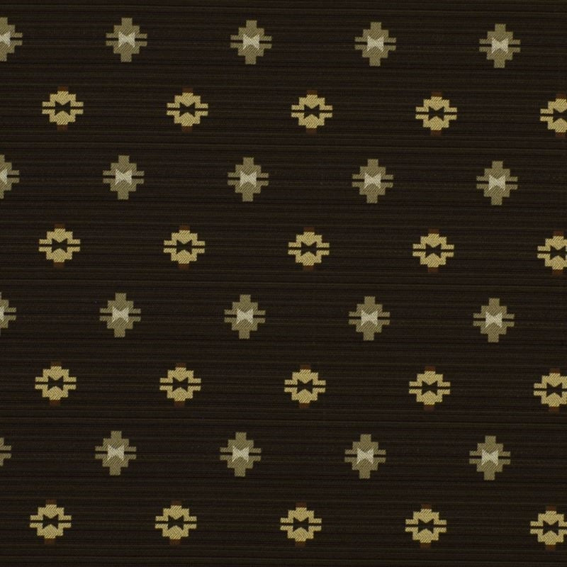 Sample Moose Lodge Black Robert Allen Fabric.