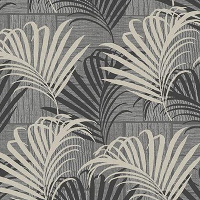 Shop CT40400 The Avenues Neutrals Leaves by Seabrook Wallpaper
