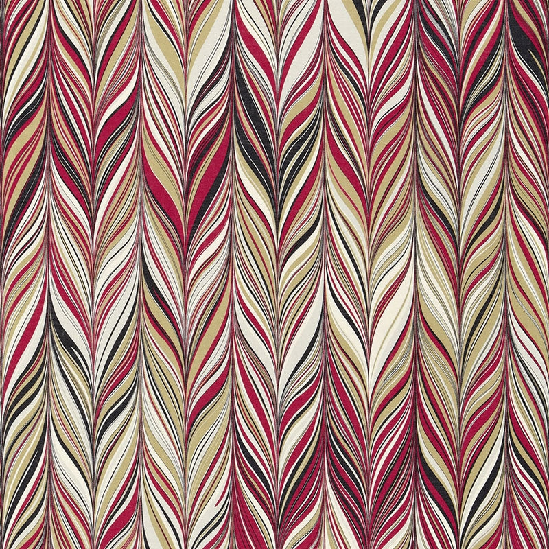 Purchase sample of 175053 Firenze, Ruby by Schumacher Fabric
