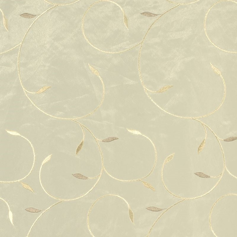 Sample 181587 Twining Leaves | Champagne By Robert Allen Contract Fabric