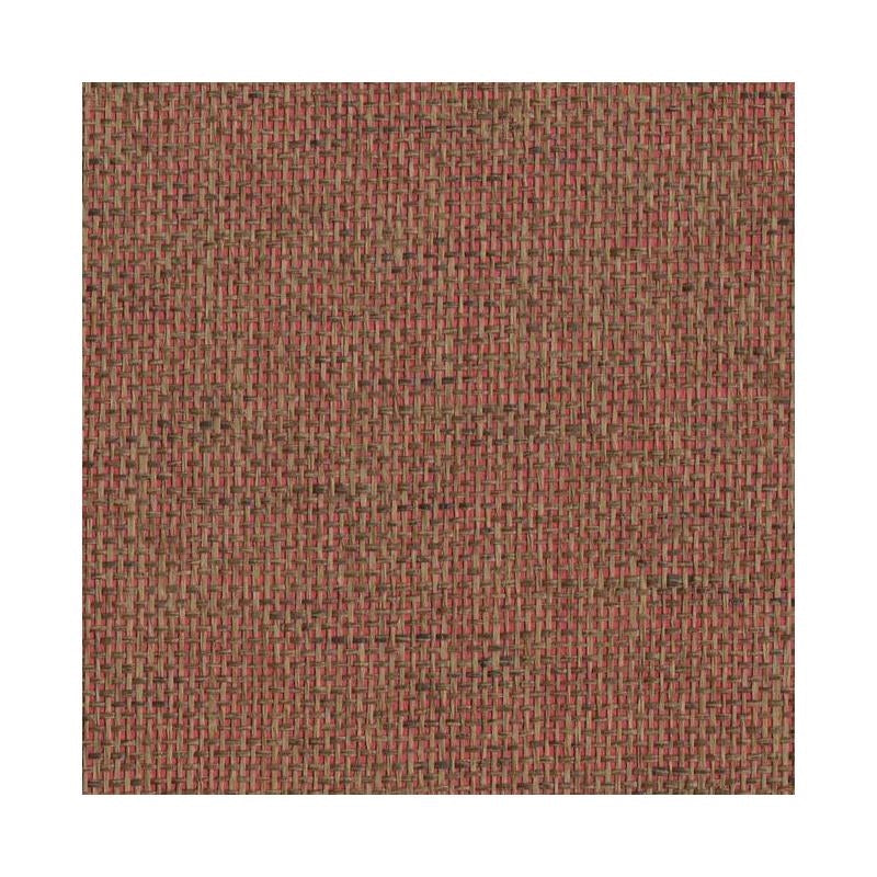 Sample - GR1064 Grasscloth Resource, Red Grasscloth Wallpaper by Ronald Redding