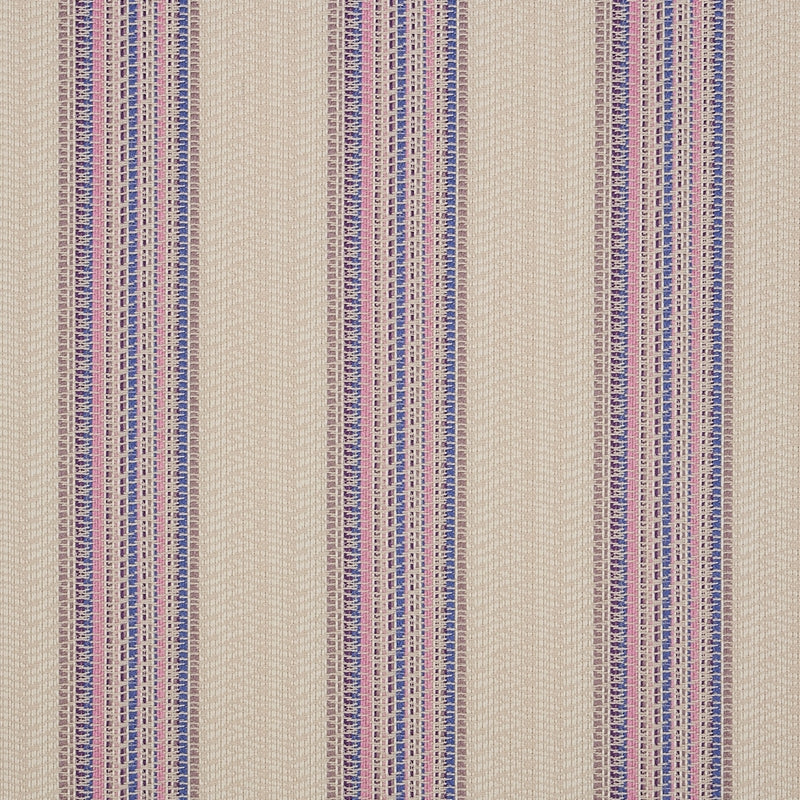 Purchase sample of 79154 Bendita Stripe Indoor/Outdoor, Lilac by Schumacher Fabric