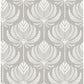 Shop 4014-26425 Seychelles Palmier Grey Lotus Fan Wallpaper Grey A-Street Prints Wallpaper