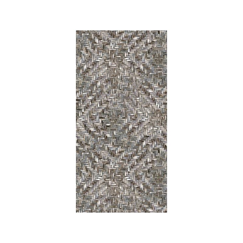 Sample 391562 Terra, Lakewood Weave Ebony by Eijffinger Wallpaper