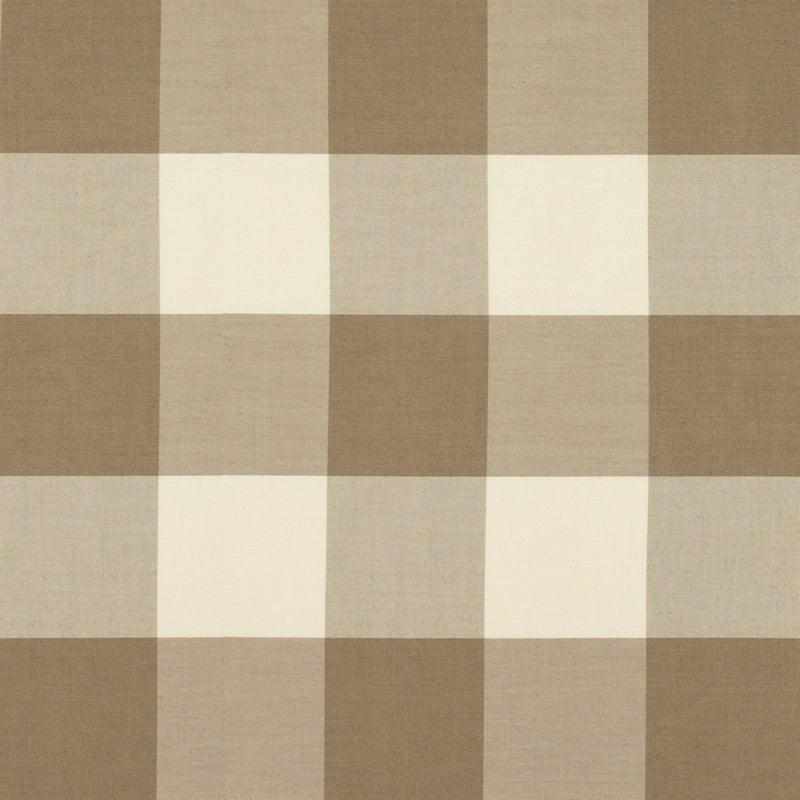 S1217 Hemp | Check/Plaid, Woven - Greenhouse Fabric