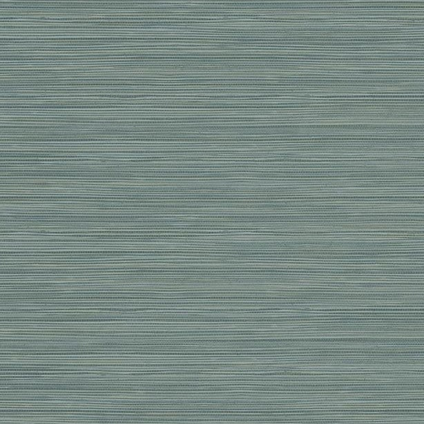 Acquire 2765-BW40902 GeoTex Bondi Teal Grasscloth Texture Kenneth James