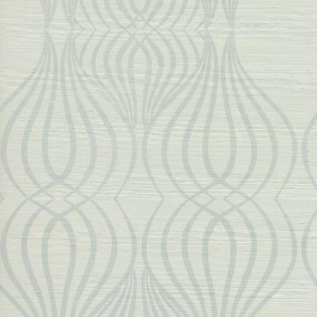 Buy CD4081 Decadence Eden Sisal color Blue Grasscloth/Strings by Candice Olson Wallpaper