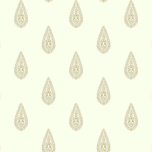 Select BH8326 Kashmir Luxury Teardrop color Off-White International by Antonina Vella Wallpaper