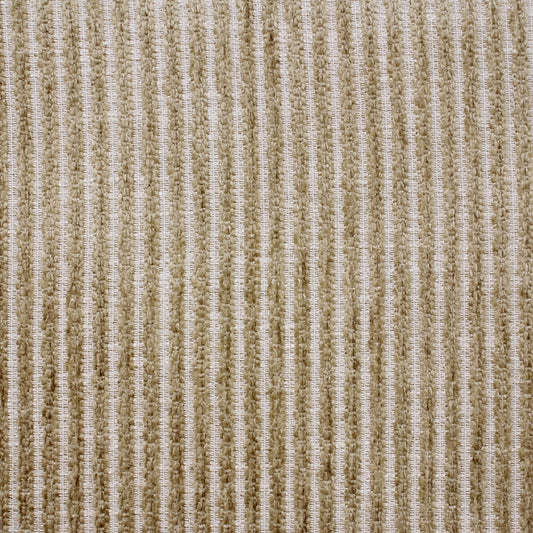 Looking F3947 Taupe Neutral Stripe Greenhouse Fabric