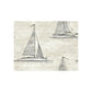 Sample CT41600 The Avenues, Off-White, Ships by Seabrook Wallpaper