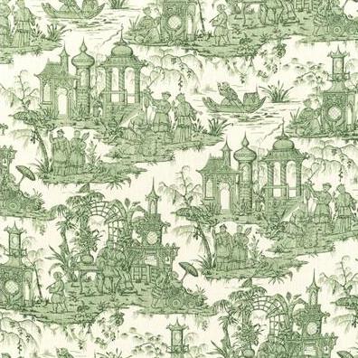 Acquire 2020224.316 Pagoda Toile Forest Toile by Lee Jofa Fabric