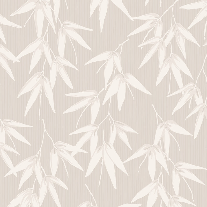 Sample 6468 Bamboo Garden, Stone Shimmer By Borastapeter Wallpaper