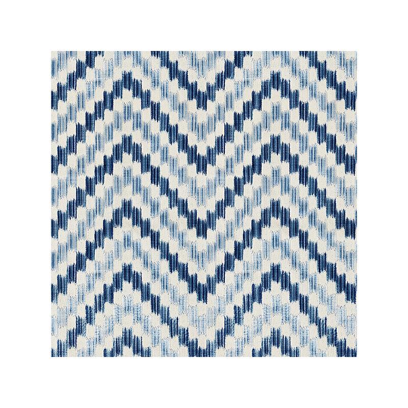 Sample 27170-003 Ankara Velvet, Pacific - Scalamandre Fabric (SC 000327170)