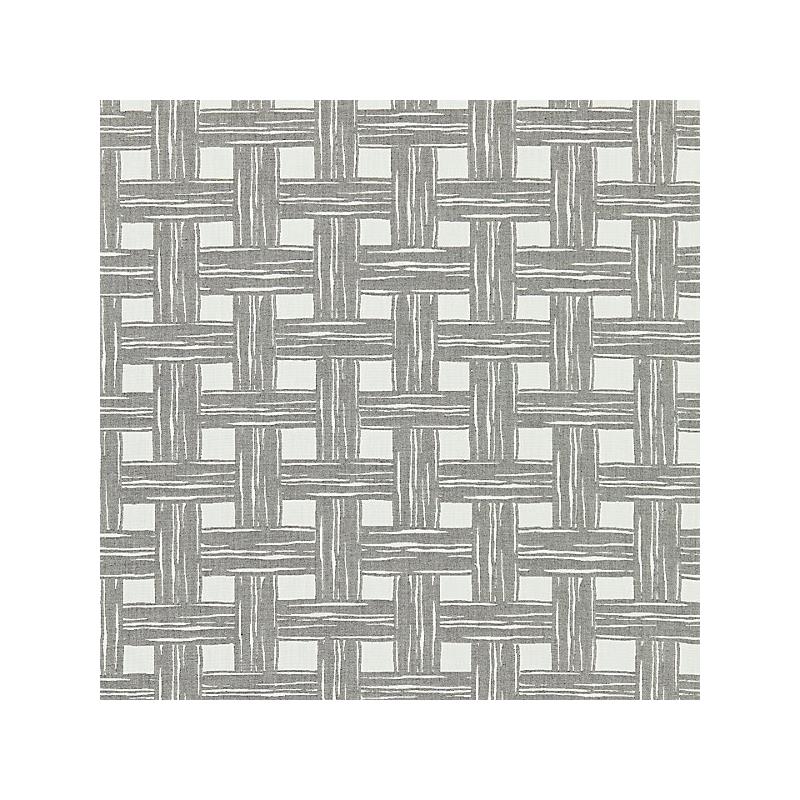 Sample 27059-003 Bamboo Lattice, Stone - Scalamandre Fabric (SC 000327059)