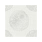 Sample 2618-21355 Alhambra, Cordova Light Grey Medallion by Kenneth James Wallpaper