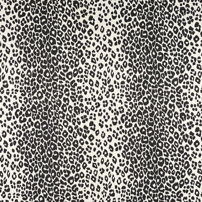 Purchase sample of 175722 Iconic Leopard Graphite by Schumacher Fabric