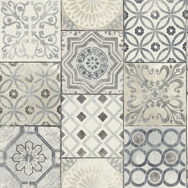Sample RN71400 Jaipur 2 Tiles Wallquest