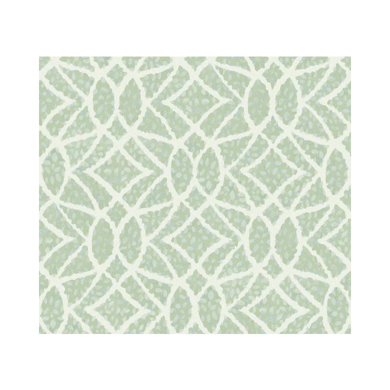 Sample GR5973 Grandmillennial, Boxwood Garden Teal York Wallpaper