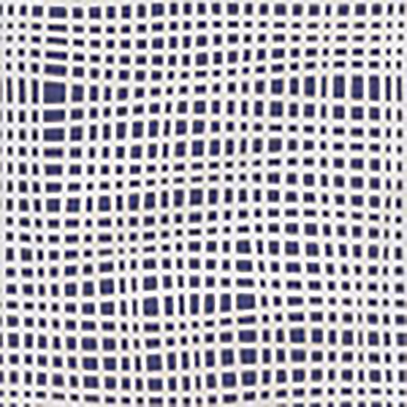 Sample AP403-12 Criss Cross, Navy on Off White by Quadrille Wallpaper