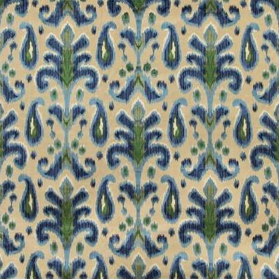 Find 2019123.53.0 Bronwen Velvet Multi Color Ikat by Lee Jofa Fabric