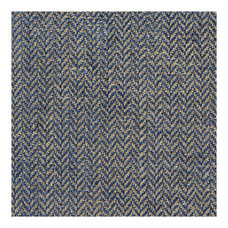 Sample 27006-016 Oxford Herringbone Weave, Denim by Scalamandre Fabric (SC 001627006)