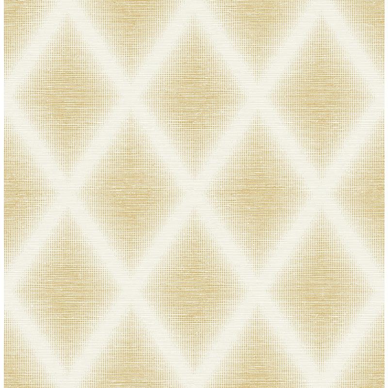 Save on 2889-25257 Plain Simple Useful Kirana Mustard Diamond Mustard A-Street Prints Wallpaper