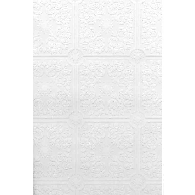 Sample 2780-96291 Paintable Solutions 5, Nico Paintable Tile Wallpaper by Brewster