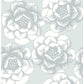 Save on 2763-24240 Moonlight Silver Flowers A-Street Prints Wallpaper