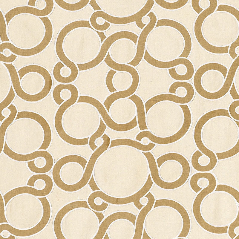 Purchase sample of 174171 Conundrum, Biscuit by Schumacher Fabric