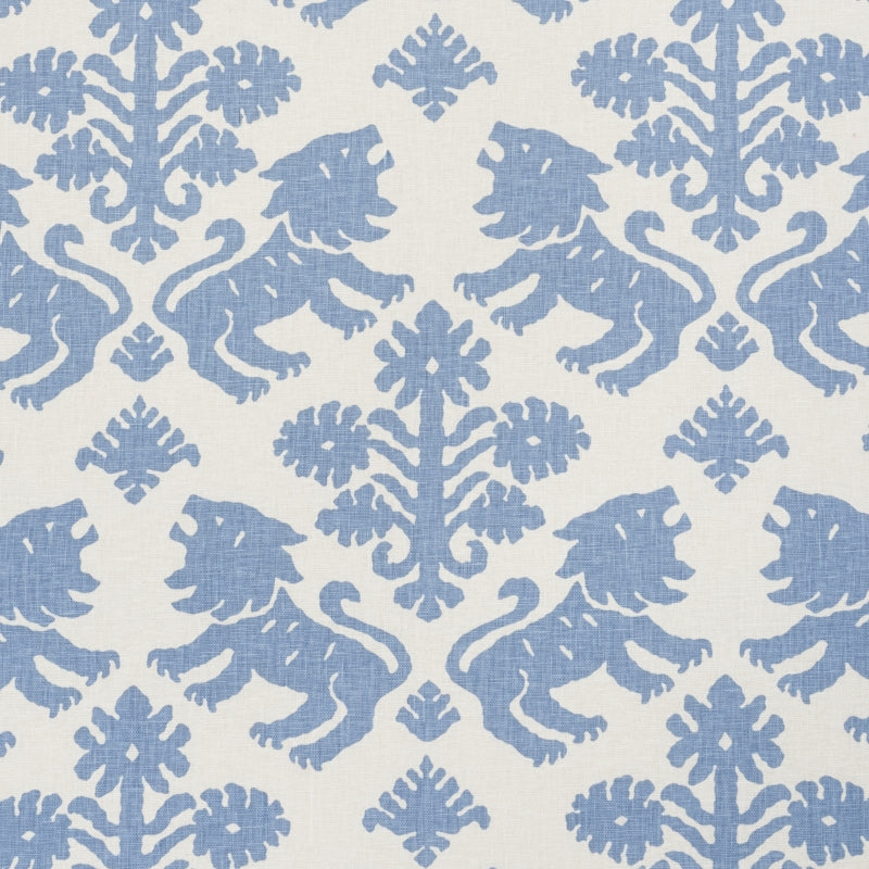 Purchase sample of 177300 Regalia, Blue by Schumacher Fabric