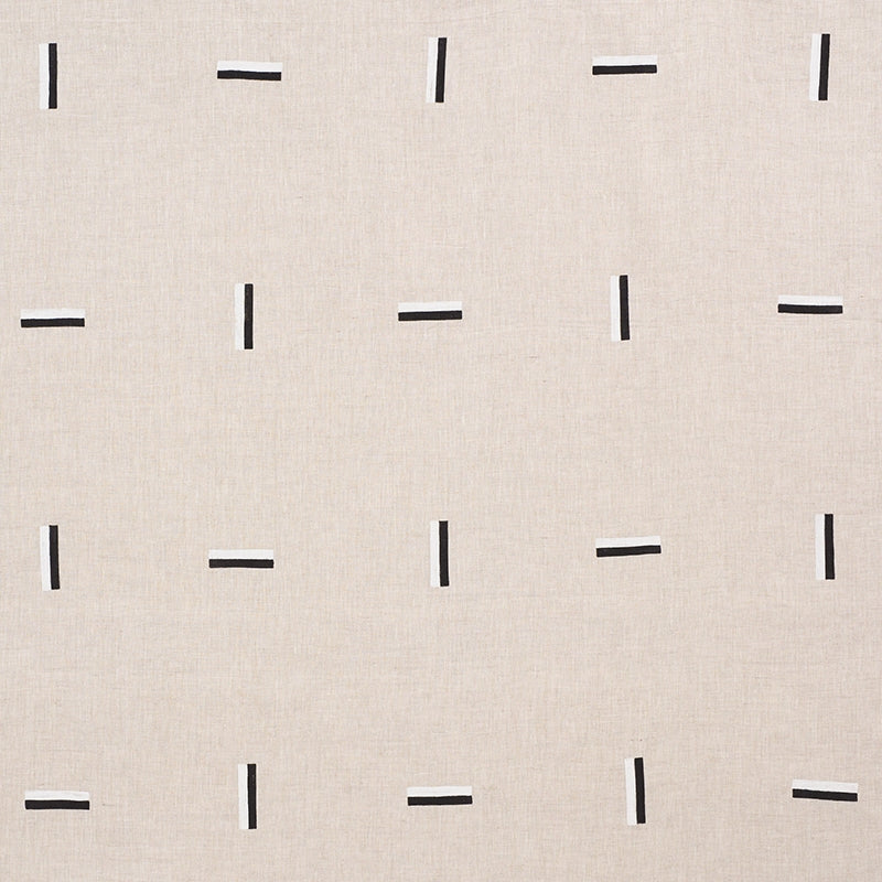 Purchase sample of 177911 Icehouse, Black & White by Schumacher Fabric