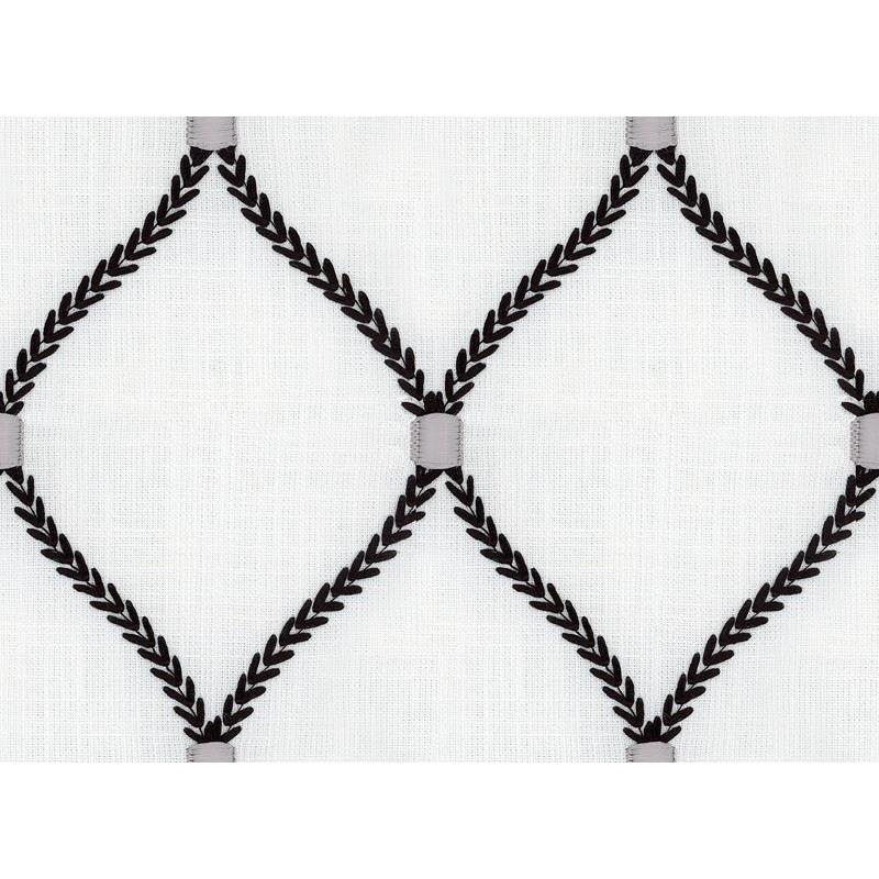 Looking 34485.81.0  Geometric White by Kravet Design Fabric