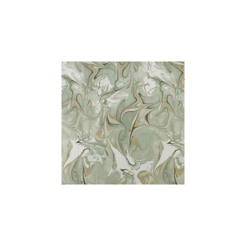 Looking F2824 Aloe Green Abstract Greenhouse Fabric