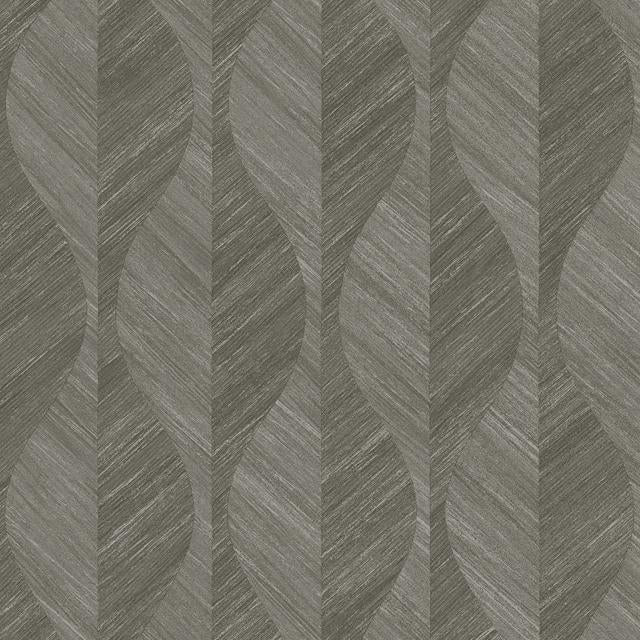 Search 4025-82509 Radiance Oresome Dark Grey Ogee Wallpaper Dark Grey by Advantage