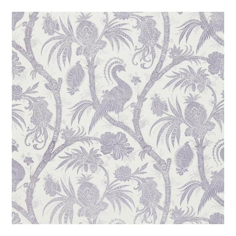 Sample 16575-002 Balinese Peacock, Lavender by Scalamandre Fabric (SC 000216575)