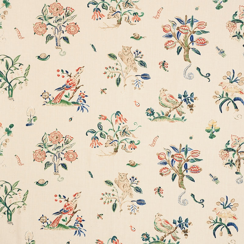 Purchase sample of 176752 Magical Menagerie, Primary by Schumacher Fabric