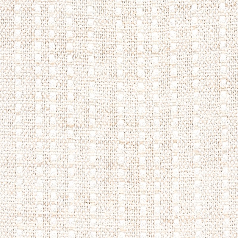 Purchase sample of 79800 Bohai Stripe Sheer, Ivory by Schumacher Fabric