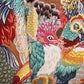 Sample PARROTS 45SJ101 by JF Fabric