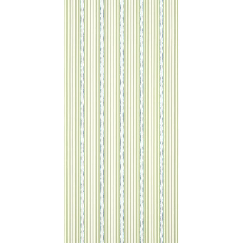 View 5008105 Moncorvo Green and Blue Schumacher Wallcovering Wallpaper