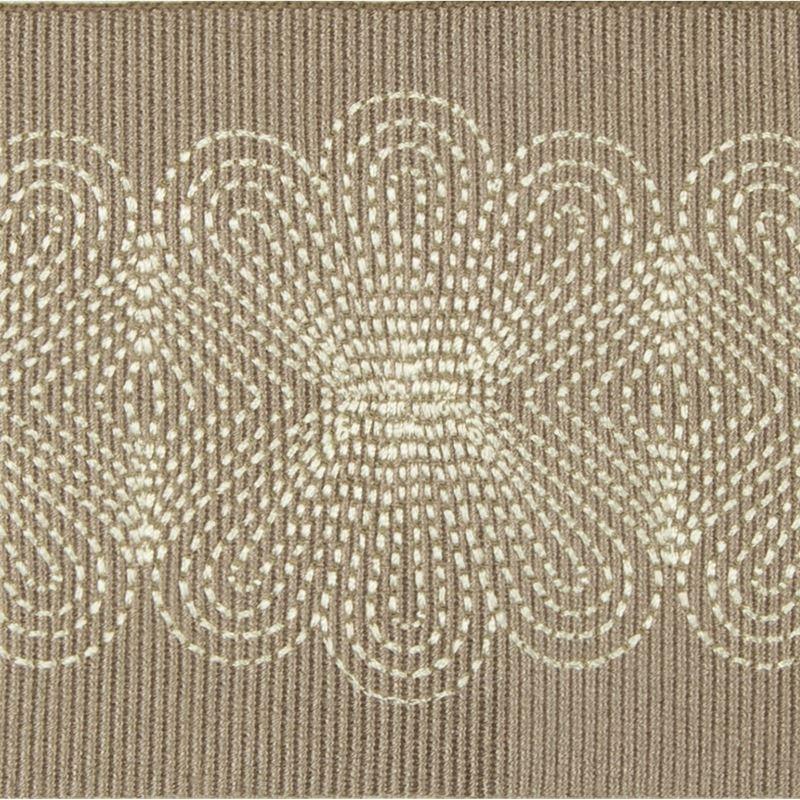 T30763.1110.0 | Flower Stitch, Dusty Mauve Taupe - Kravet Design Fabric