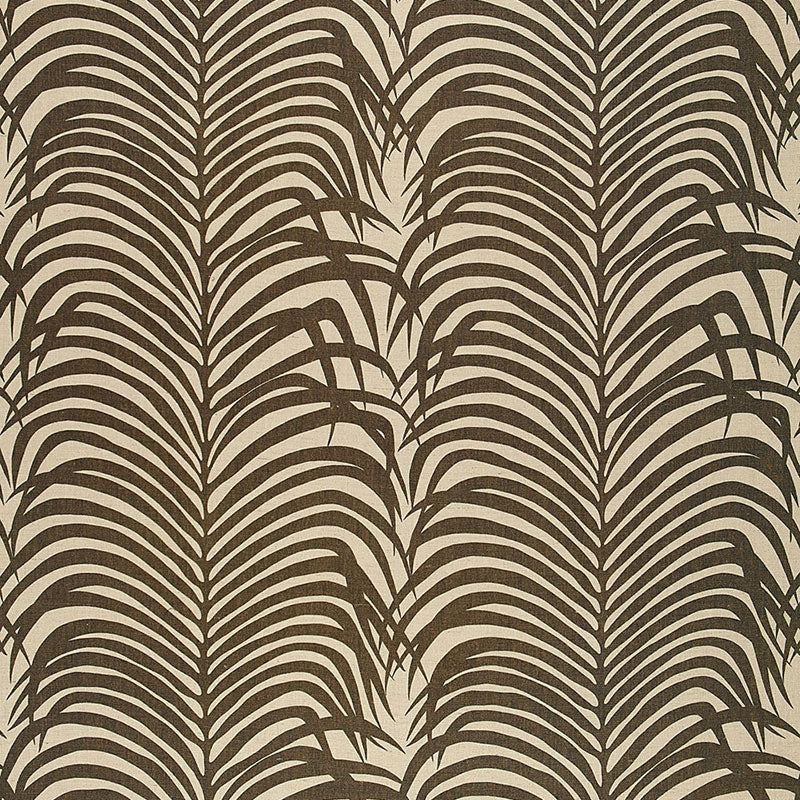 Purchase sample of 174970 Zebra Palm, Java by Schumacher Fabric