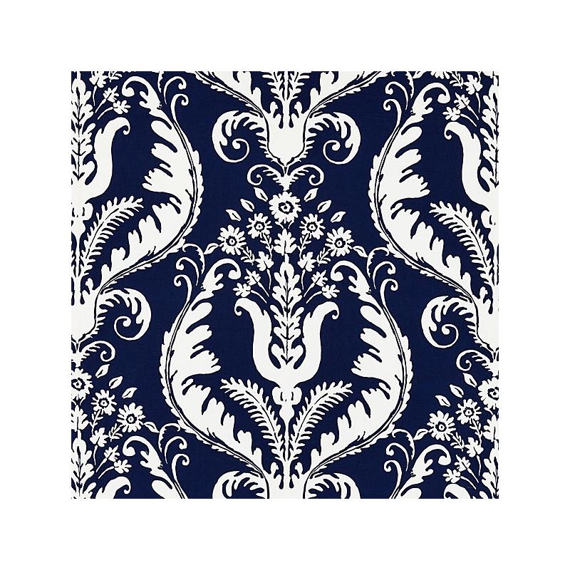 Sample 16597-005 Primavera, Navy - Scalamandre Fabric (SC 000516597)