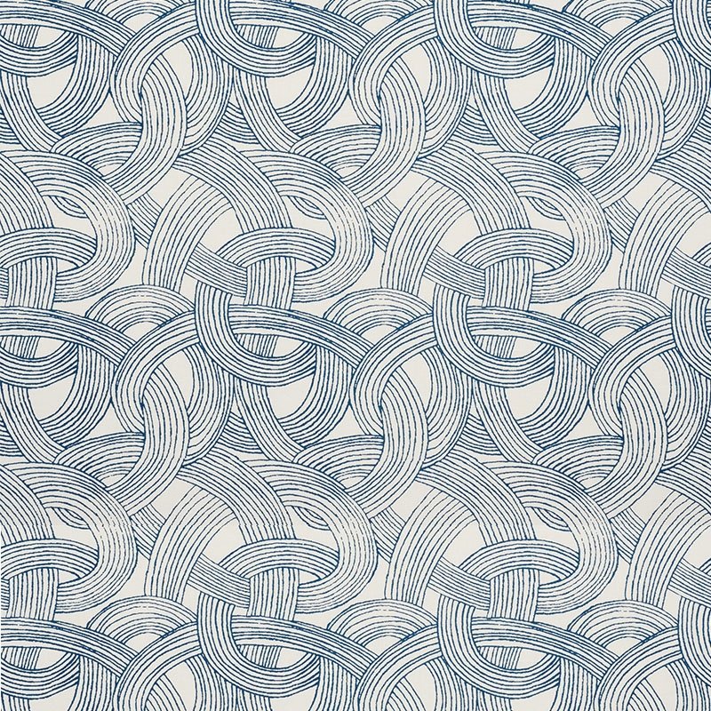 Purchase 178710 Freeform Blue Schumacher Fabric