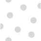 Sample DA61600 Day Dreamers, Dots Soft Gray Seabrook Wallpaper