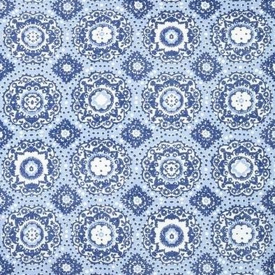 Find 2020190.155.0 Bayview Print Blue Ethnic by Lee Jofa Fabric