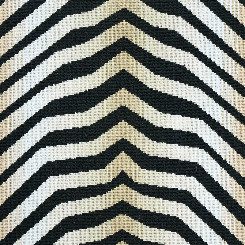 Order 79521 Arcure Epingle Zebra Black By Schumacher Fabric