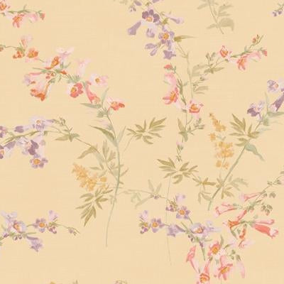 View FF50803 Fairfield Reds Floral by Seabrook Wallpaper