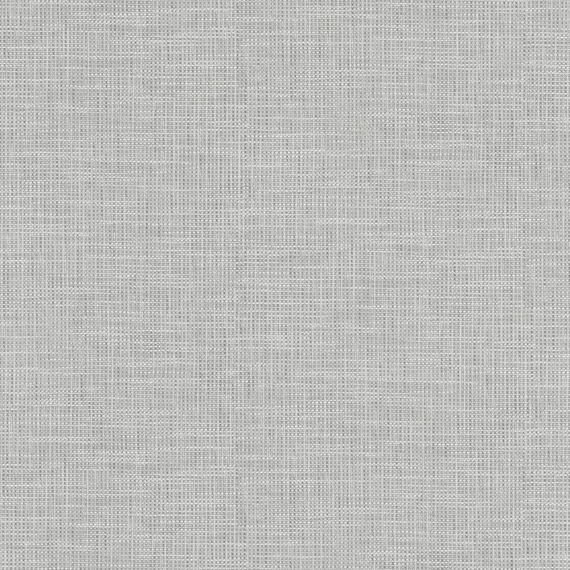 Sample 2829-82052 Fibers,  In the Loop Grey Faux Grasscloth Wallpaper by A Street Prints