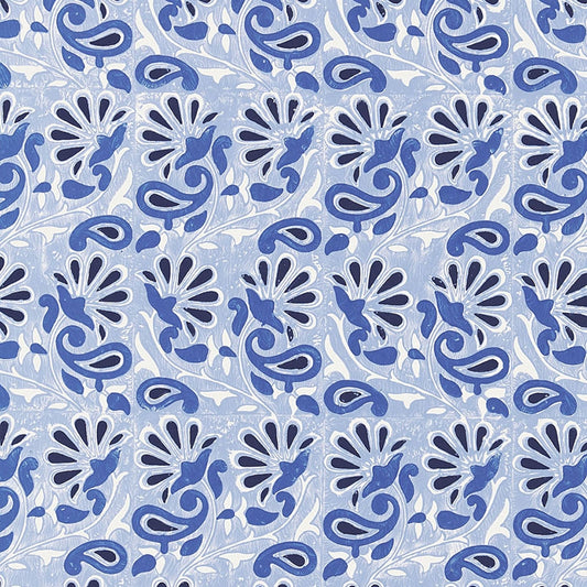 Shop 5005341 Rampura Delft Schumacher Wallpaper
