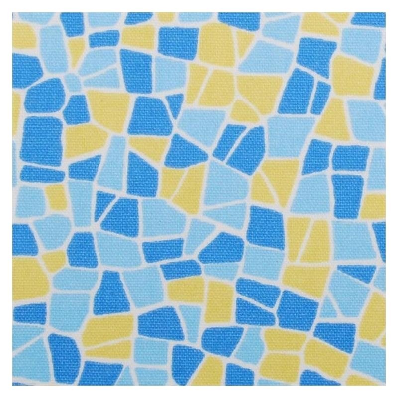 42173-542 Blue/Yellow - Duralee Fabric